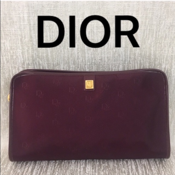 Dior Handbags - ⭐️ CHRISTIAN DIOR LARGE CLUTCH BAG 💯AUTHENTIC